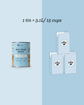 Nutra Organics Beef Bone Broth Hearty Original 125g